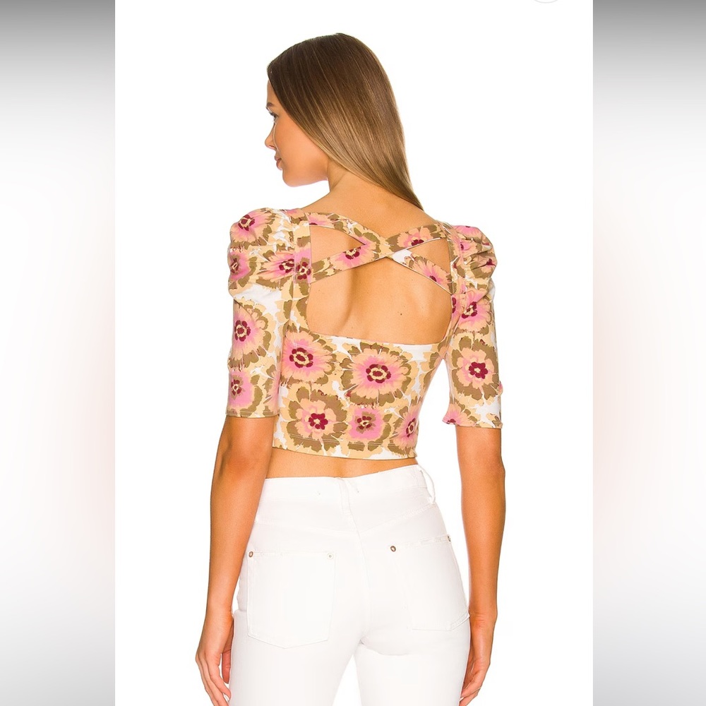 🌻🚨🆕FINAL SALE PRICE🚨FREE PEOPLE GIVE ME MORE TOP-IVORY COMBO - Picture 11 of 16